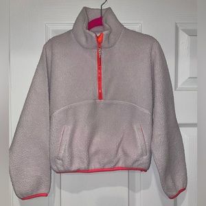 OLD NAVY Girls Fleece Pullover Jacket